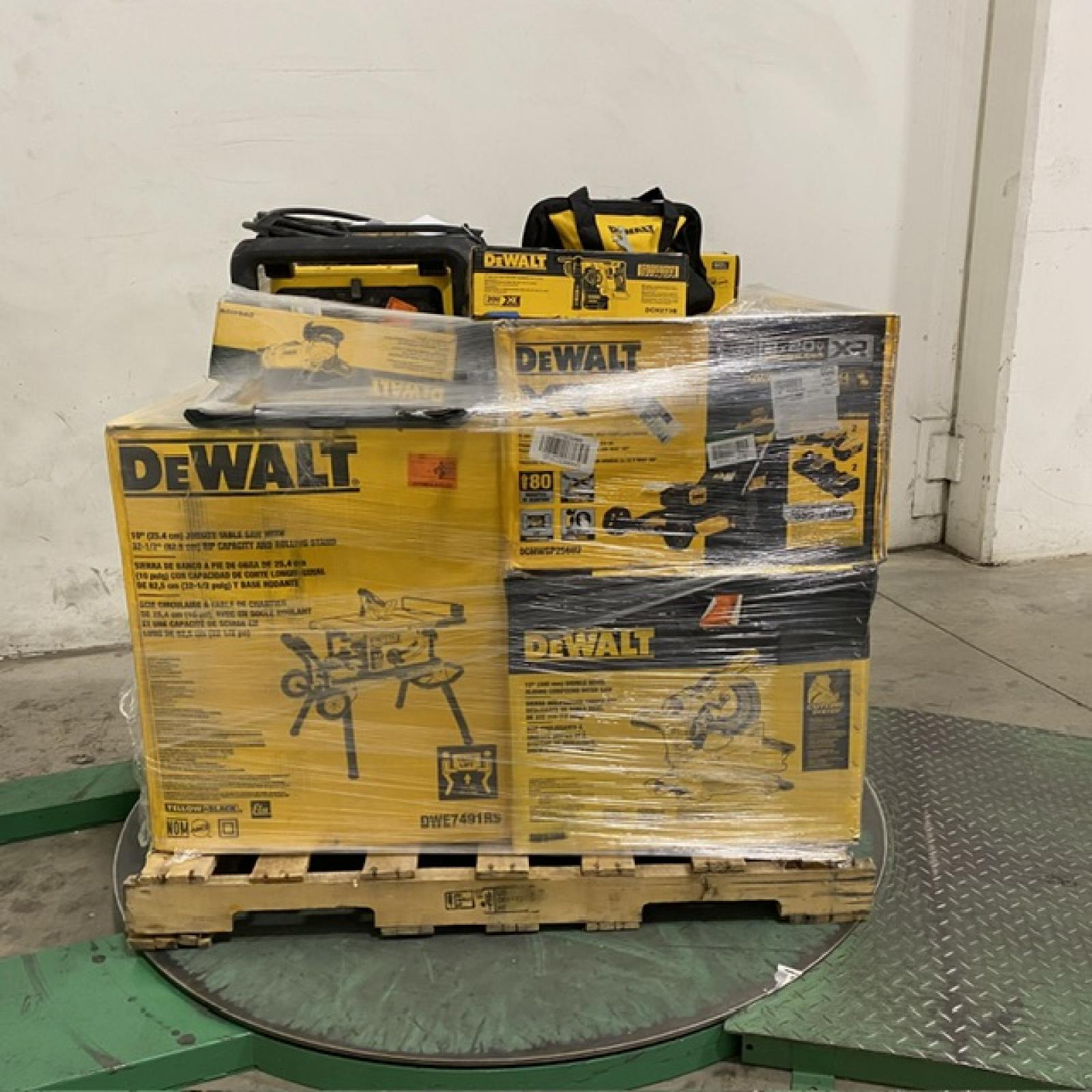 Dallas Location - As-Is DEWALT Tool Pallet