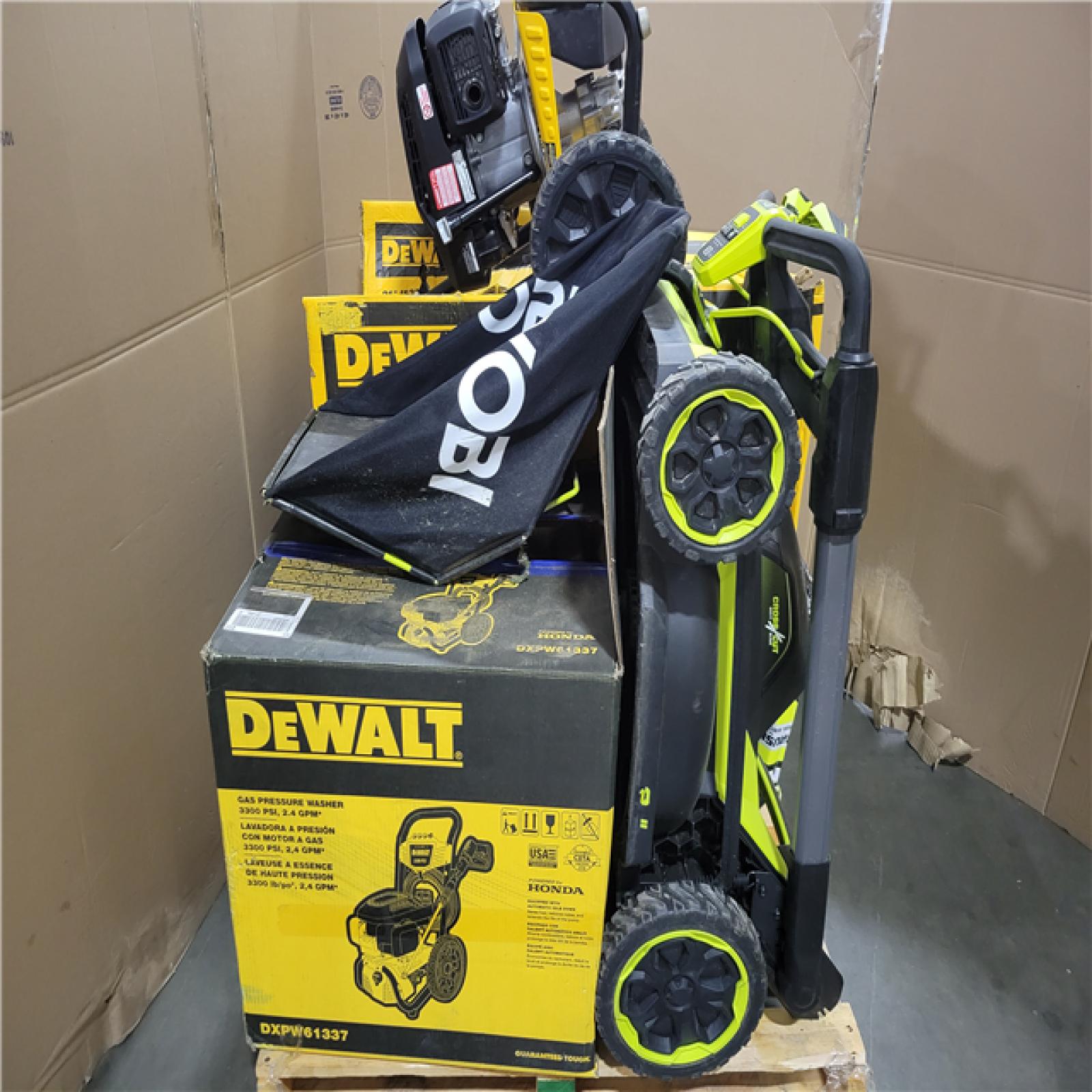 CALIFORNIA AS-IS OUTDOOR POWER EQUIPMENT