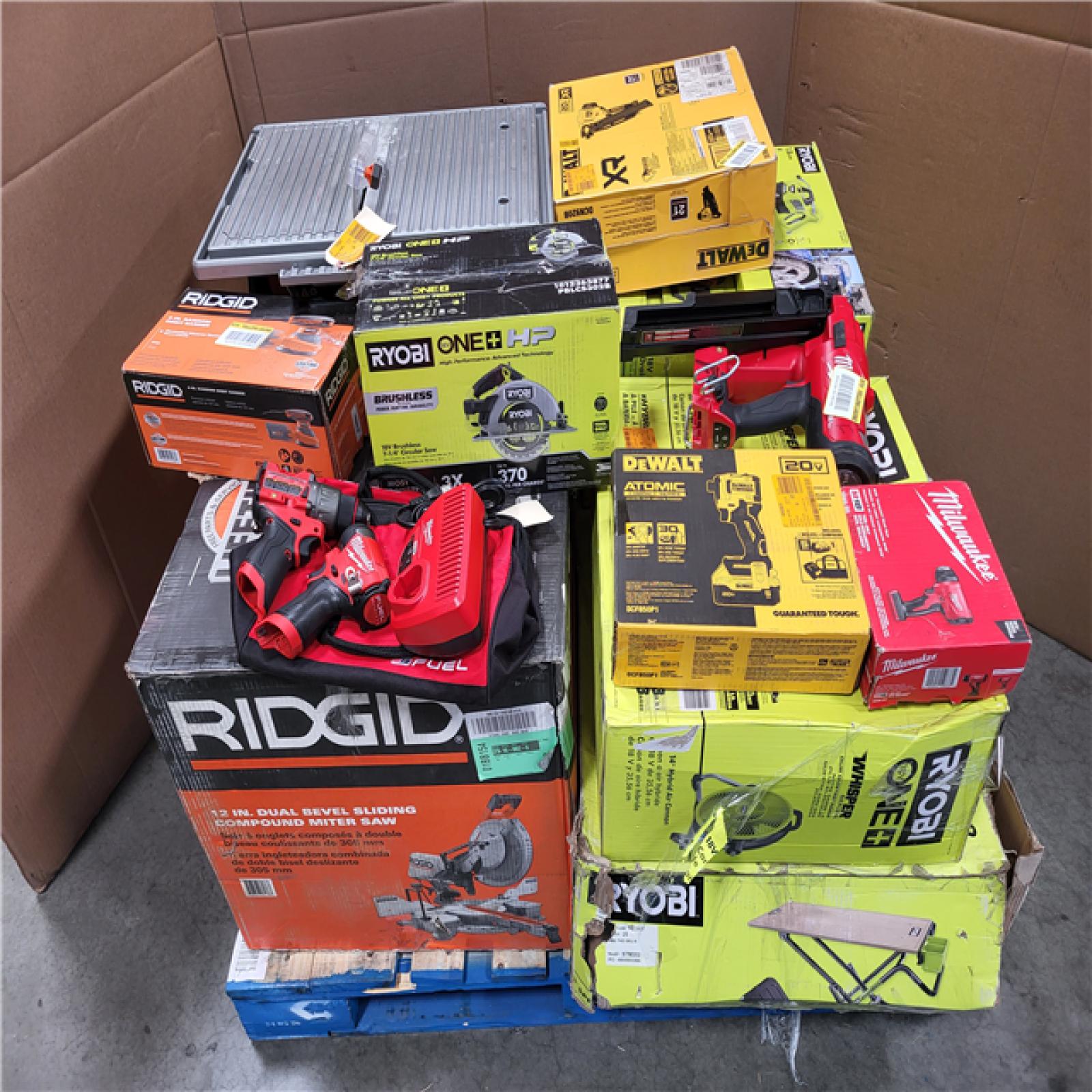 CALIFORNIA AS-IS TOOL PALLET