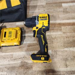 HOUSTON LOCATION - AS - IS DEWALT Atomic 20V Lithium-Ion Cordless Compact 1/2 in. Drill/Driver Kit