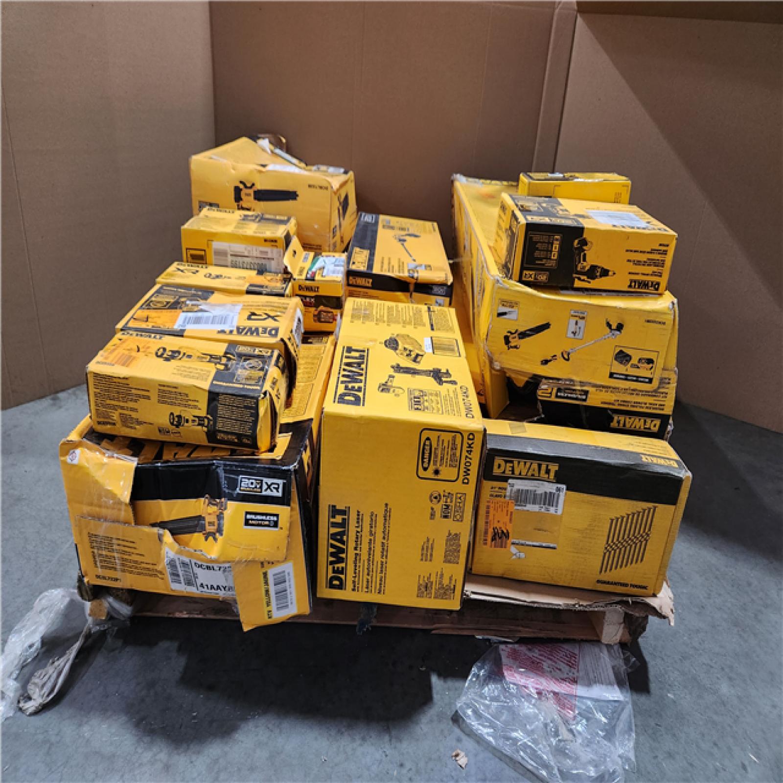 CALIFORNIA  AS-IS TOOL PALLET