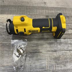 AS-IS DEWALT XR 20V Lithium-Ion Cordless Rotary Drywall Cut-Out Tool (Tool Only)