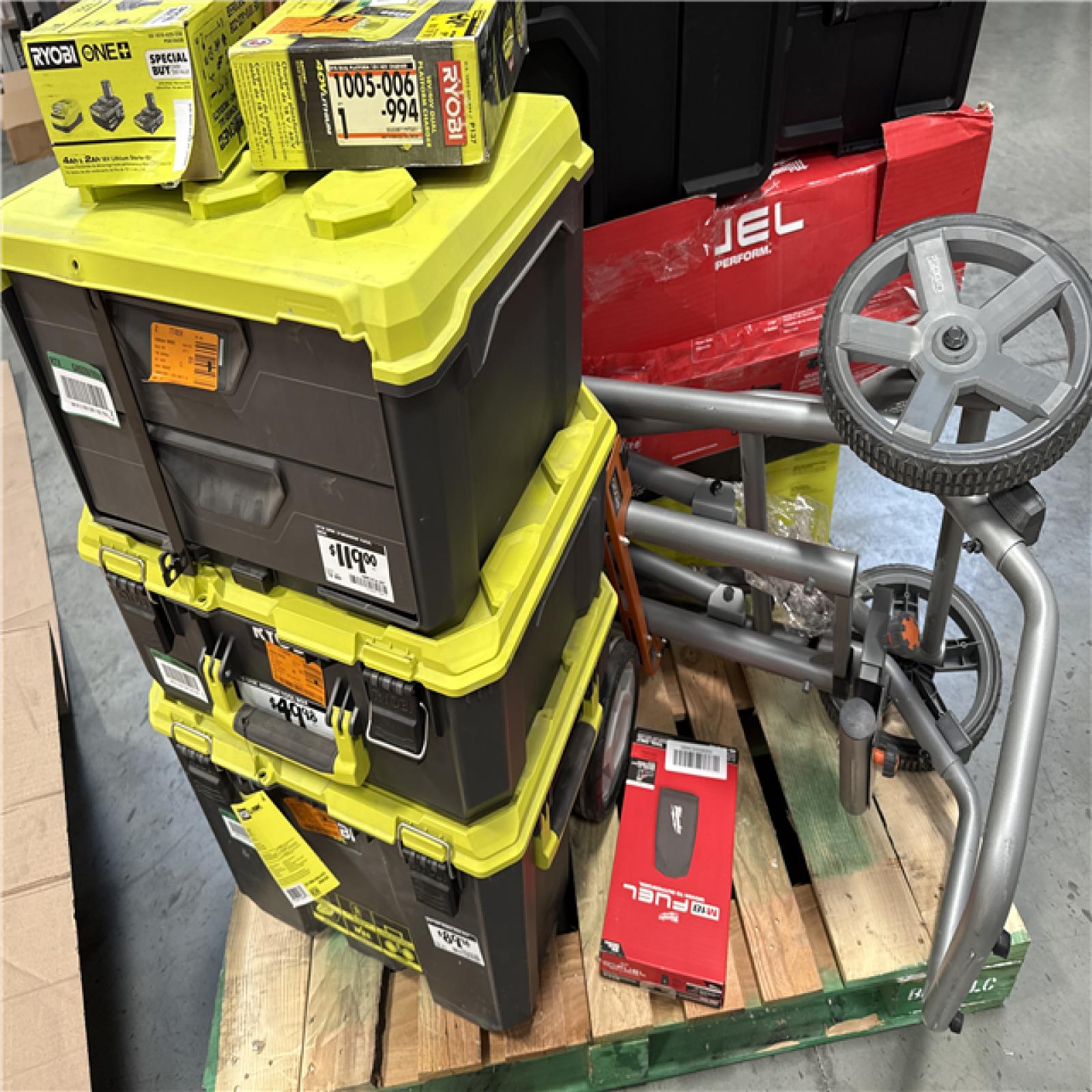 California AS-IS Tool Pallet