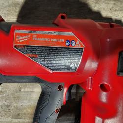 HOUSTON LOCATION - AS-IS Milwaukee 2744-20 M18 FUEL 3-1/2 in. 18V 21-Degree Lithium-Ion Brushless Cordless Framing Nailer (Tool-Only)
