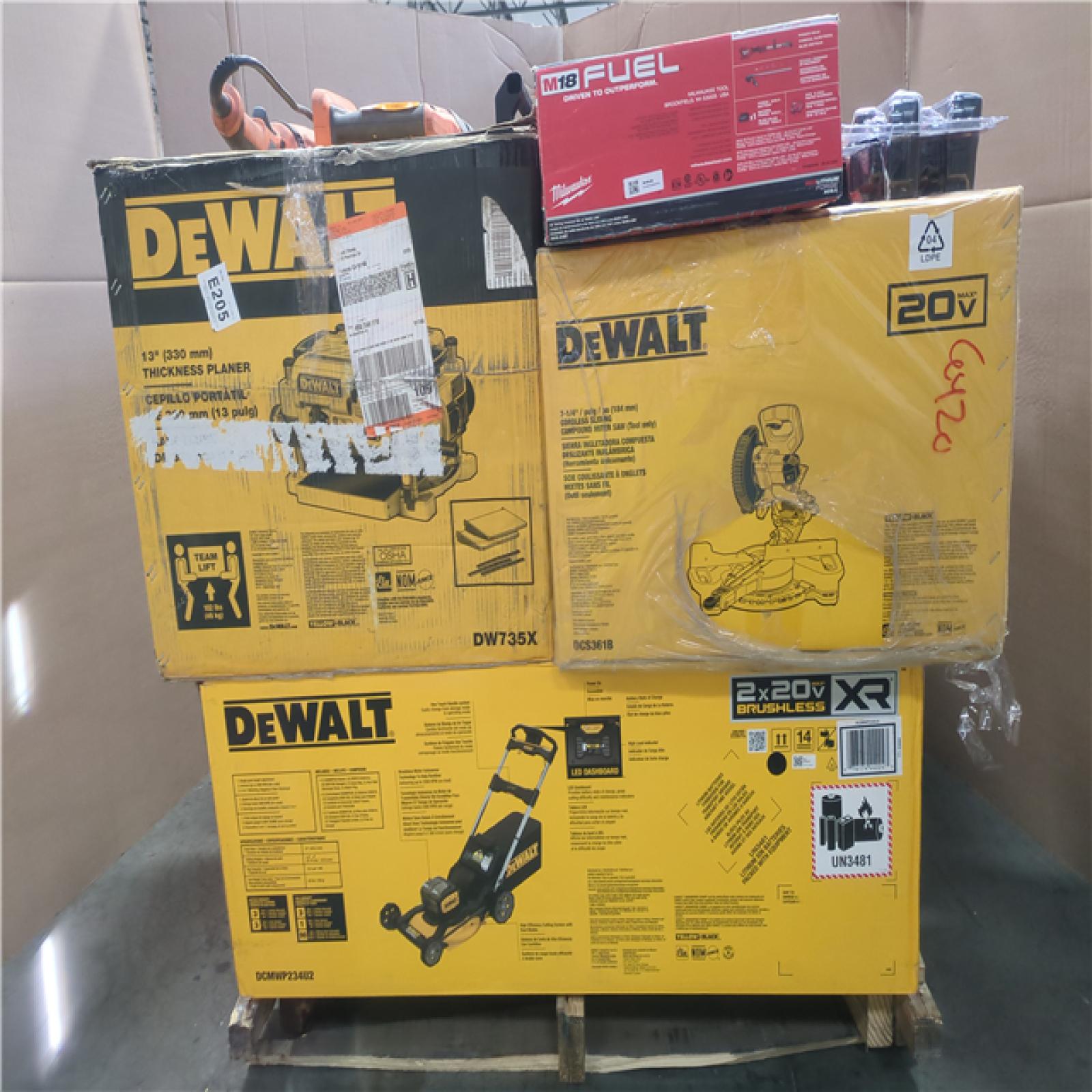 CALIFORNIA AS-IS TOOL PALLET