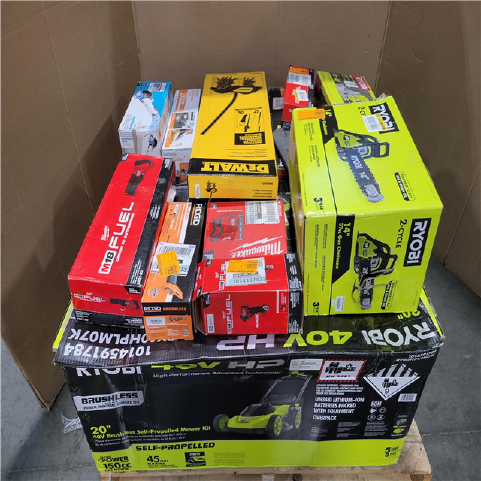 CALIFORNIA AS-IS TOOL PALLET
