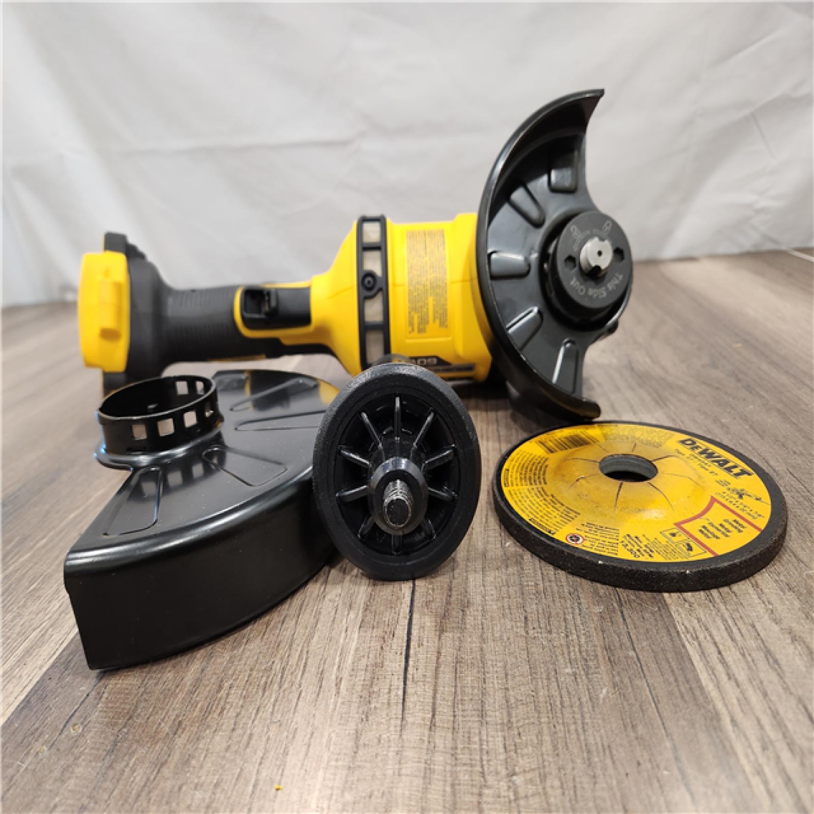 AS-IS - DEWALT 60V MAX Cordless Brushless 4.5 in. to 6 in. Small Angle Grinder with Kickback Brake
