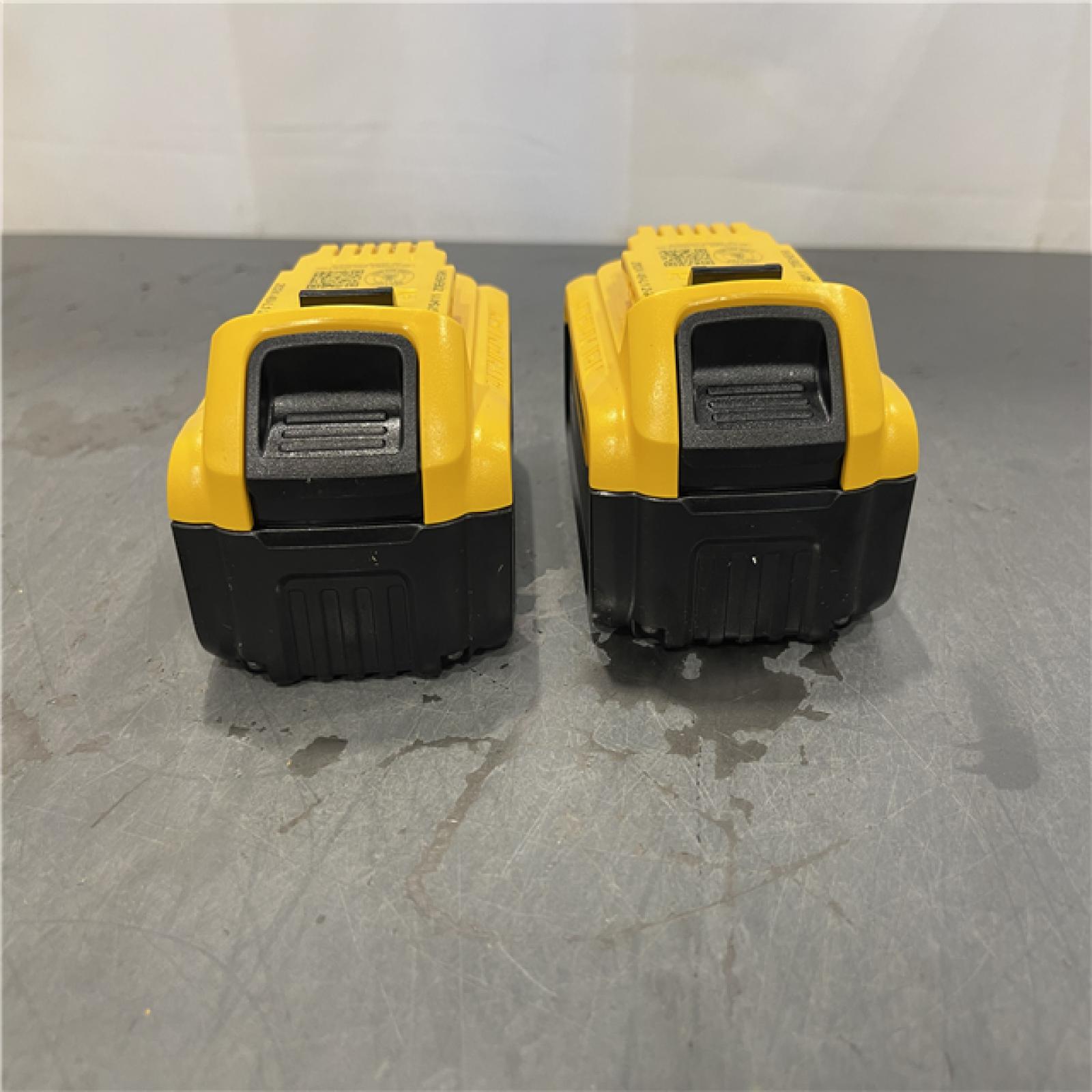 AS-IS - DEWALT 20V MAX XR Premium Lithium-Ion 5.0Ah Battery Pack (2 Pack)