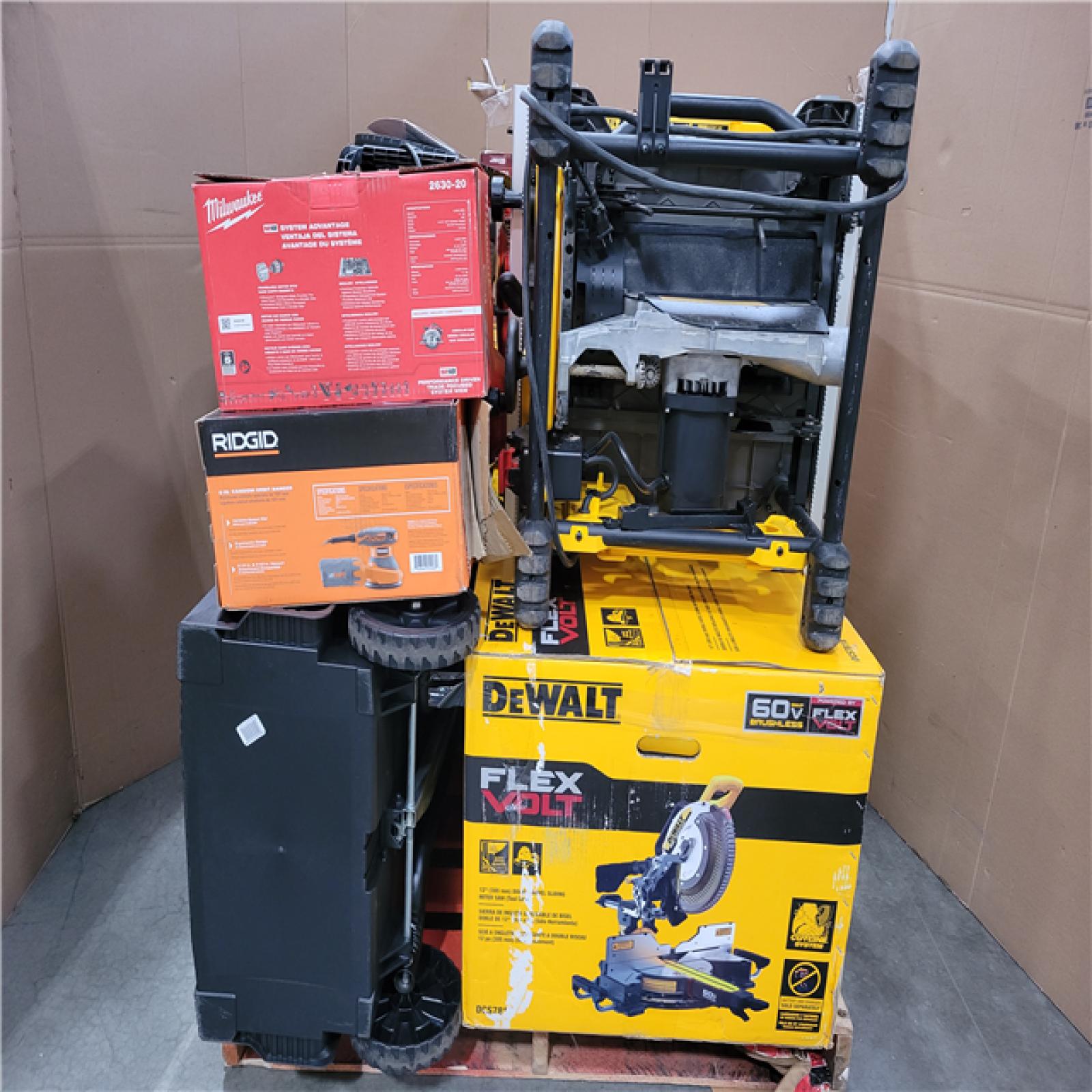 CALIFORNIA AS-IS TOOL PALLET