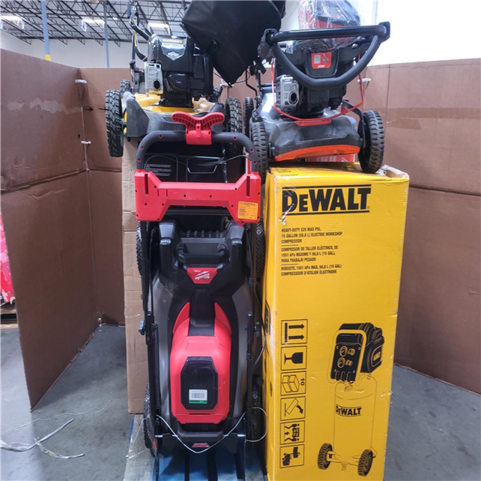 CALIFORNIA AS-IS OUTDOOR POWER EQUIPMENT