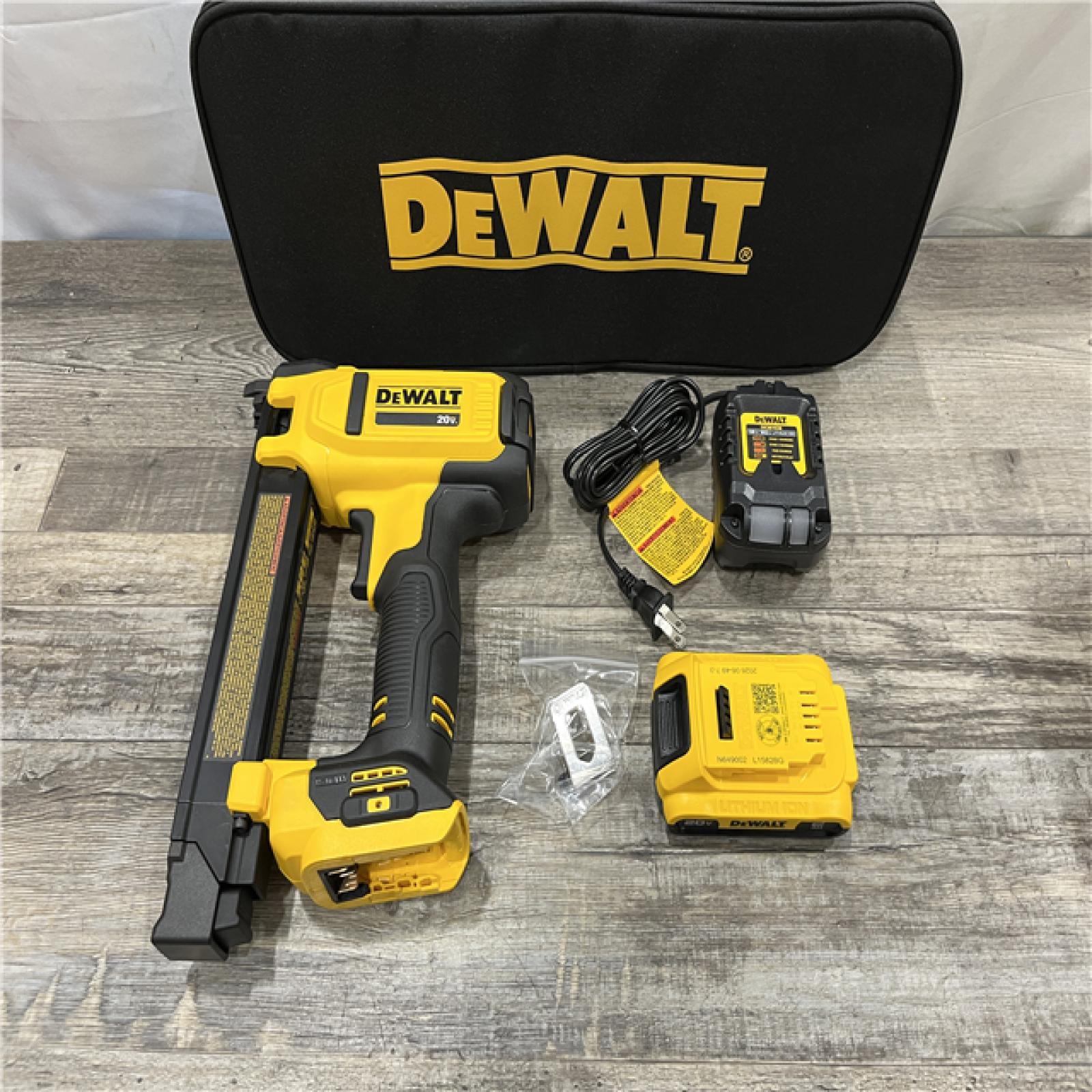 AS-IS DEWALT 20V MAX Lithium-Ion Cordless Cable Stapler Kit