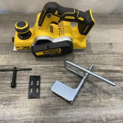 AS-IS DEWALT 20V MAX XR Cordless Brushless 3-1/4 in. Planer (Tool Only)