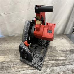 AS-IS Milwaukee FUEL 18V Lithium-Ion Cordless Brushless 6-1/2 in. Plunge Cut Track Saw (Tool-Only)