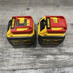 AS-IS DEWALT FLEXVOLT 20V/60V MAX Lithium-Ion 6.0Ah Battery Pack (2 Pack)