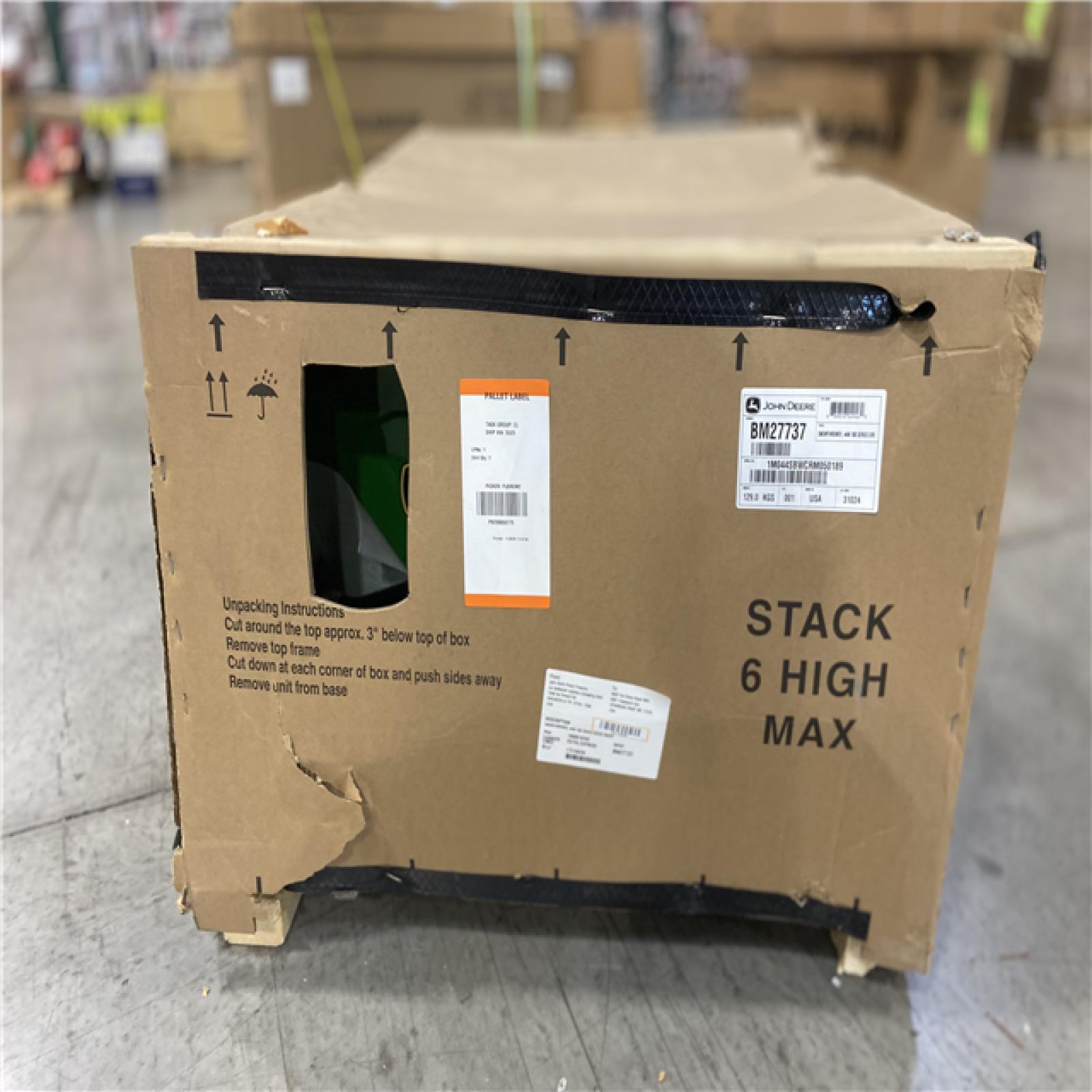 DALLAS LOCATION - John Deere 44 in. Two-Stage Snow Blower Attachment for 100 Series Tractors