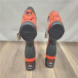 AS-IS- MILWAUKEE M12 4 TOOL COMBO KIT