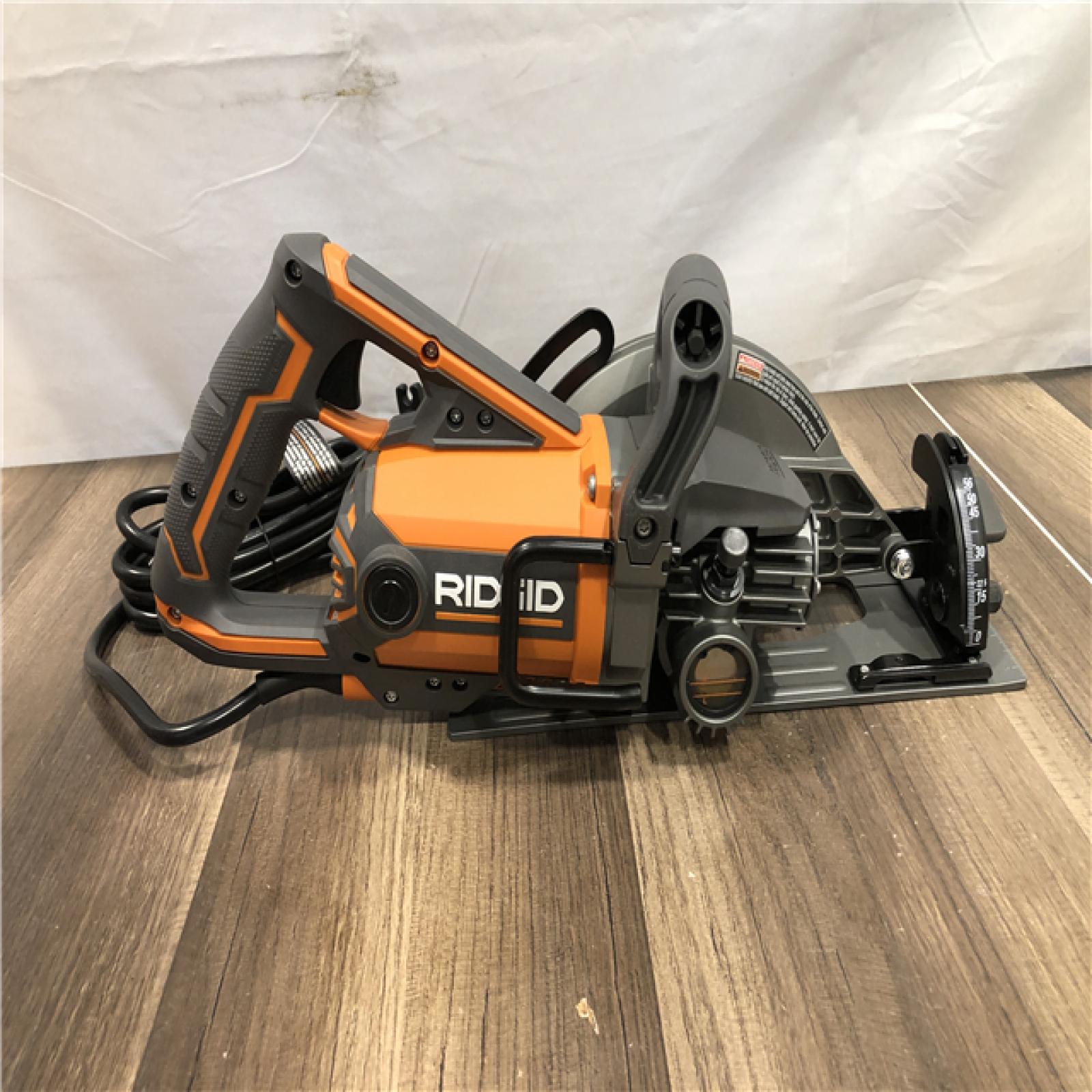AS-IS RIDGID THRUCOOL 15 Amp 7-1/4 in. Worm Drive Circular Saw