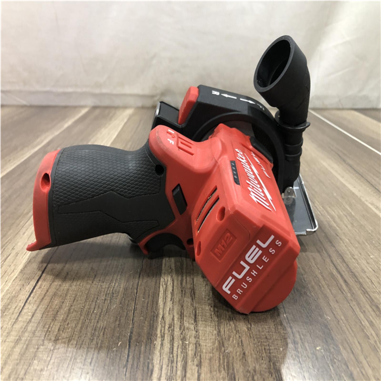 AS-IS Milwaukee FUEL 12V Lithium-Ion Brushless Cordless 3 in. Cut Off Saw (Tool-Only)