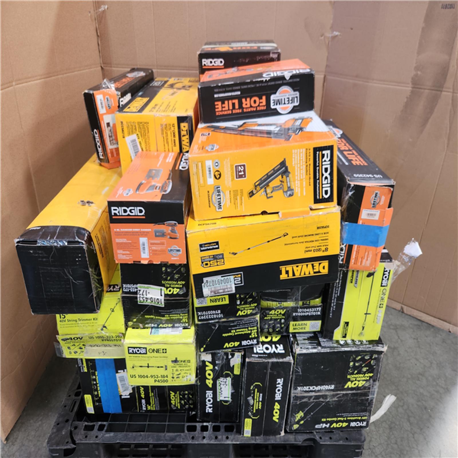 CALIFORNIA AS-IS TOOL PALLET