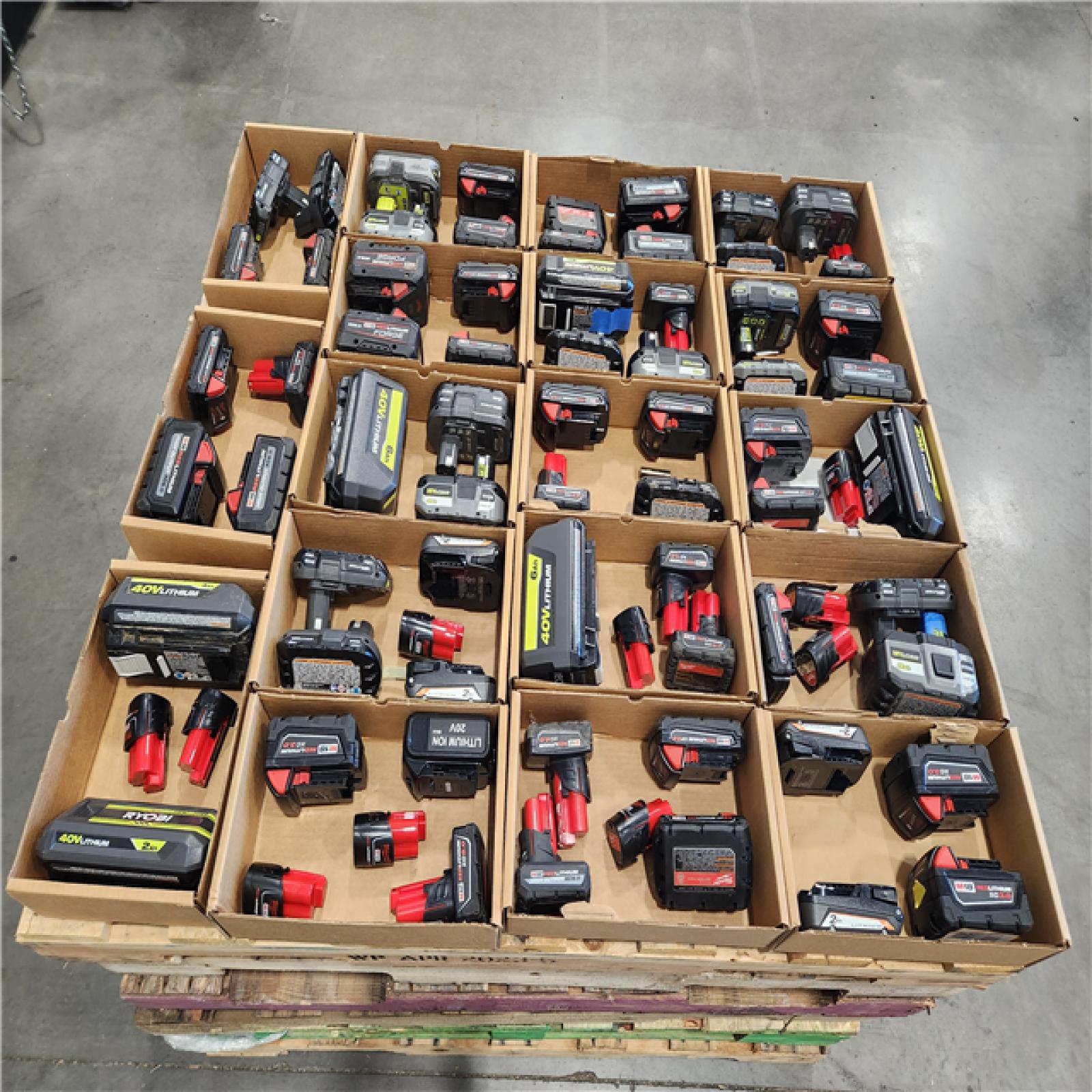 DALLAS LOCATION - AS-IS BATTERY PALLET