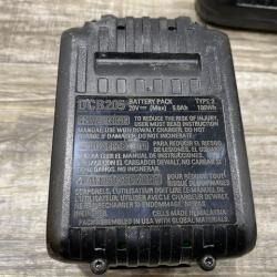 AS-IS DEWALT 20-Volt Maximum XR 5.0 Ah Battery Pack and Charger Kit