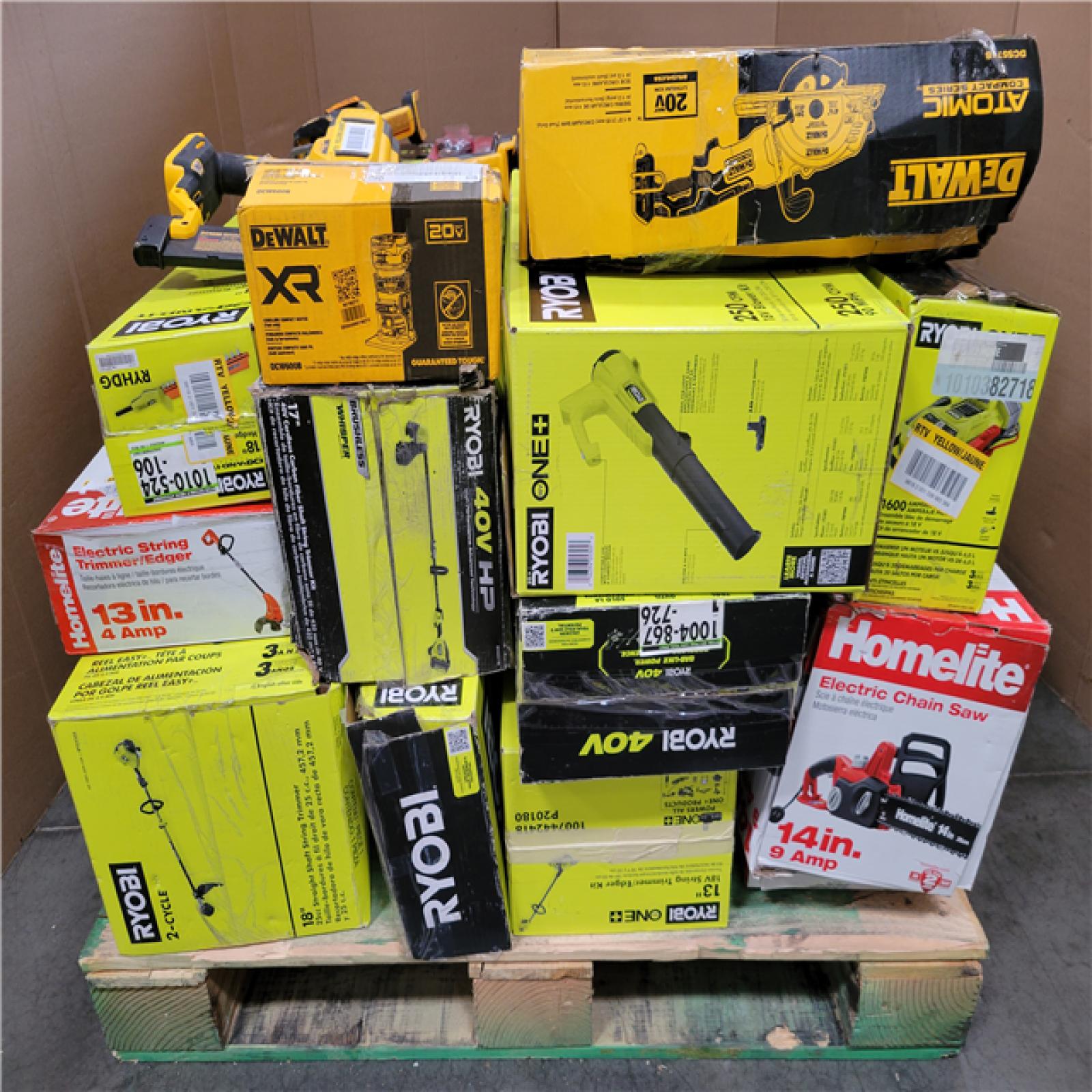 California AS-IS Tool Pallet