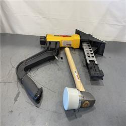 AS-IS - DeWalt 2-in-1 Pneumatic 15.5-Gauge and 16-Gauge Flooring Tool