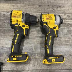 AS-IS DEWALT ATOMIC 20-Volt MAX Lithium-Ion Cordless Combo Kit