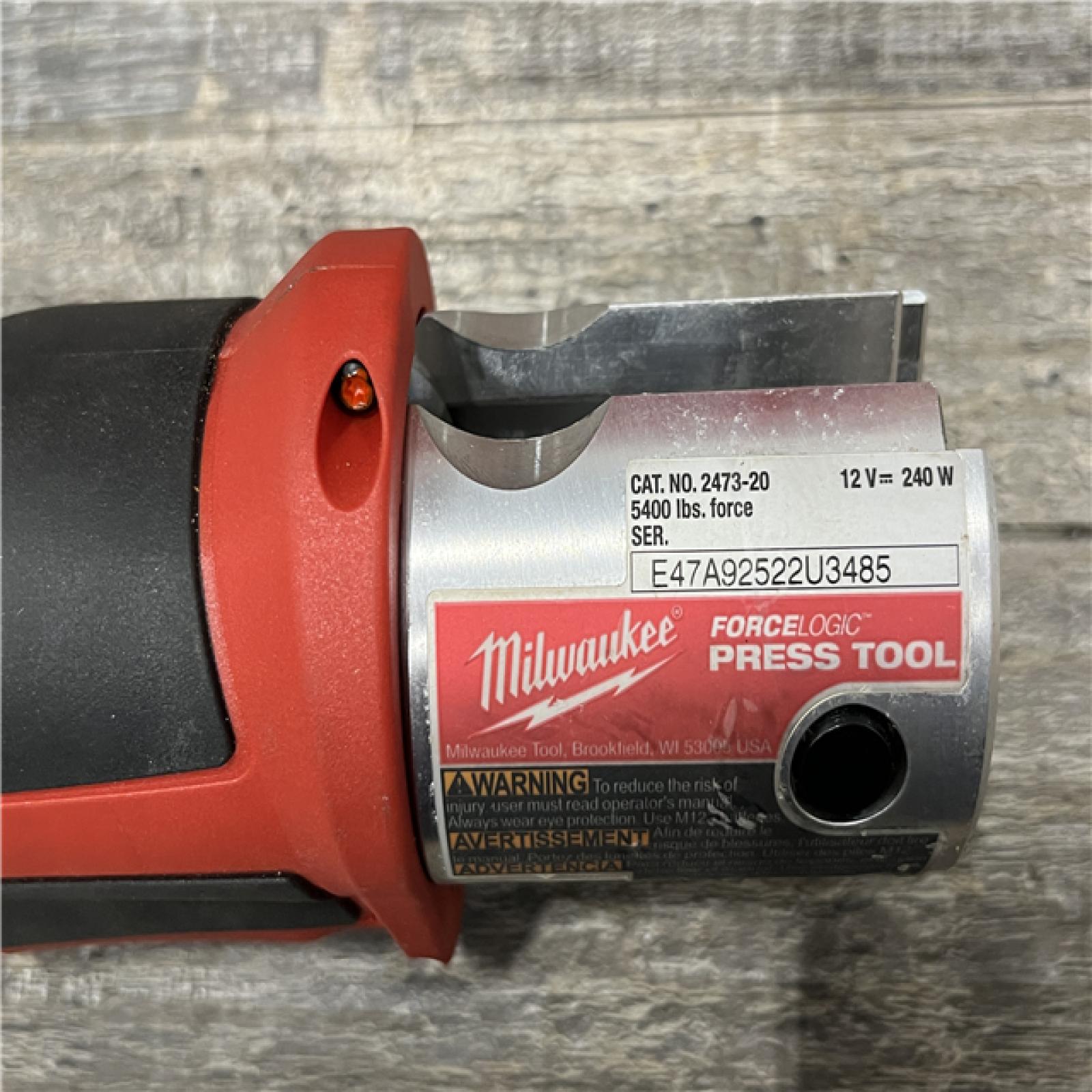 AS-IS Milwaukee 12-Volt Lithium-Ion Force Logic Cordless Press Tool Kit