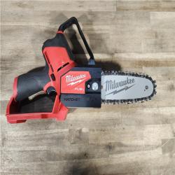 HOUSTON LOCATION - AS-IS Milwaukee M12 FUEL 6 in. 12V Lithium-Ion Brushless Electric Cordless Battery Pruning Saw HATCHET (Tool-Only)