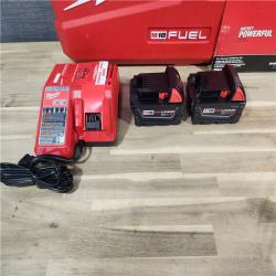 HOUSTON LOCATION - AS-IS (APPEARS LIKE NEW) Milwaukee 2904-22 Hammer Drill Driver Kit with Batteries  Charger & Tool Case  Red