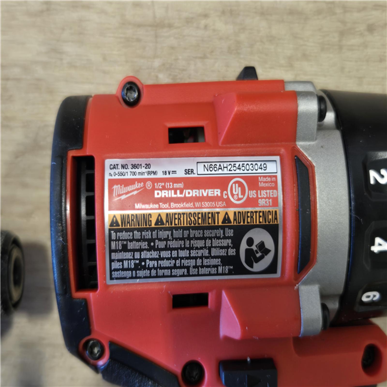 AS-IS Milwaukee 18V Lithium-Ion Brushless Cordless Compact Drill/Impact Combo Kit
