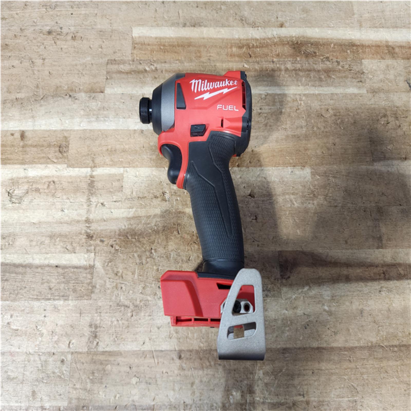 Houston Location AS-IS Milwaukee FUEL SURGE 18V Lithium-Ion Brushless Cordless 1/4 in. Hex Impact Driver (Tool-Only)