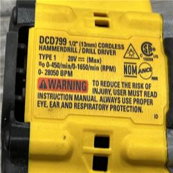 AS-IS DEWALT ATOMIC 20-Volt MAX Brushless Cordless 1/2 in. Hammer Drill (Tool-Only)