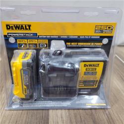 NEW! DEWALT DCBP034C 20V MAX Starter Kit with PowerStack Lithium-Ion Compact Battery and Charger