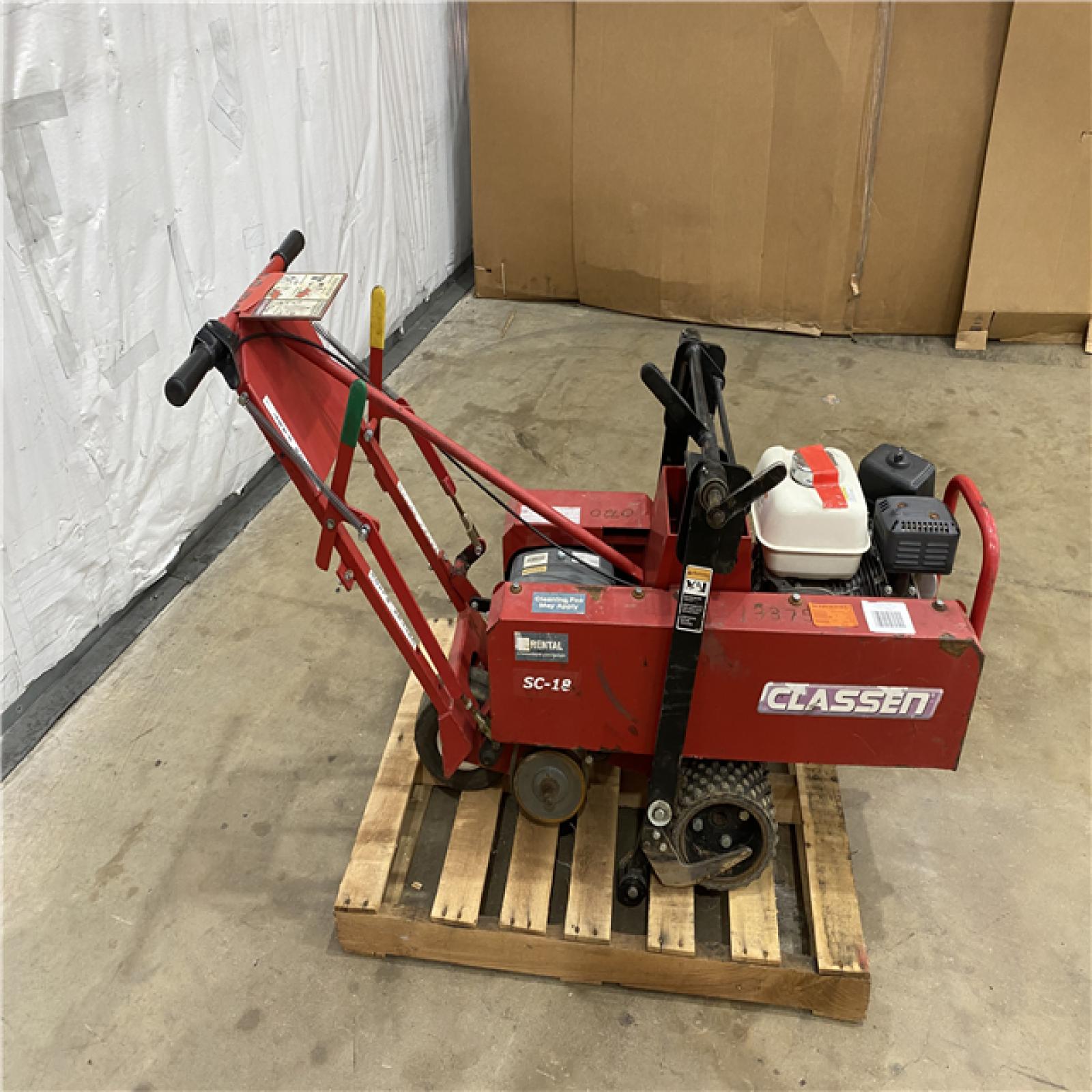 Houston Location - AS-IS Outdoor Power Equipment CLASSEN SC-18