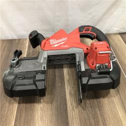 AS-IS Milwaukee FUEL 18V Lithium-Ion Brushless Cordless Deep Cut Band Saw (Tool-Only)