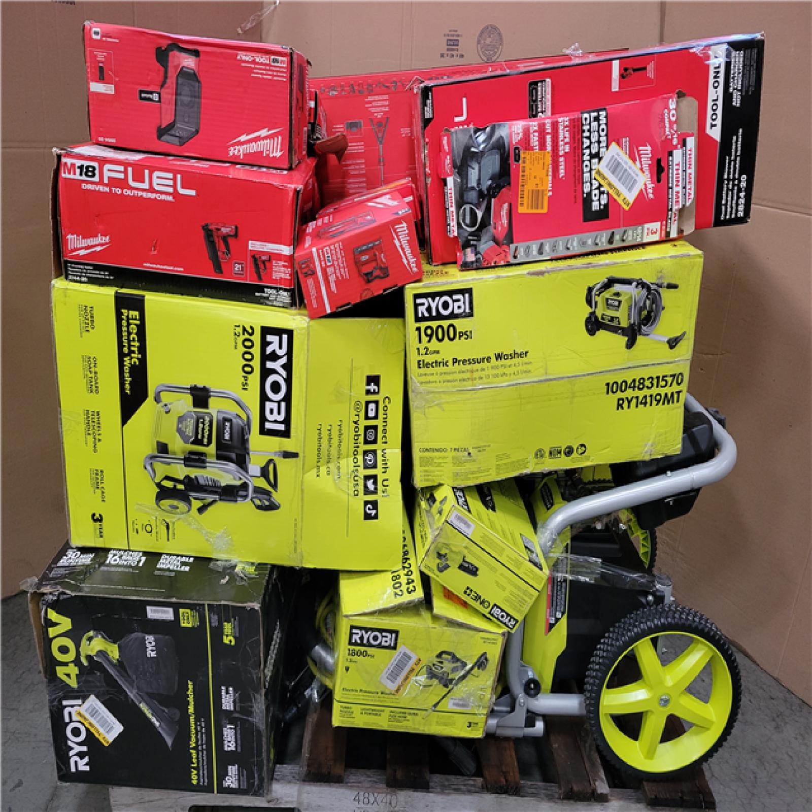 CALIFORNIA AS-IS TOOL PALLET