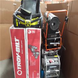 California AS-IS OUTDOOR POWER EQUIPMENT