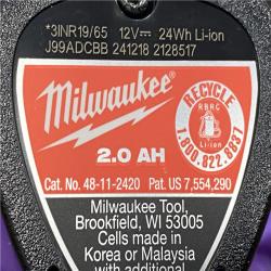 AS-IS Milwaukee Men's Large 12-Volt Lithium-Ion Cordless Axis Gray Heated Quilted Vest Kit