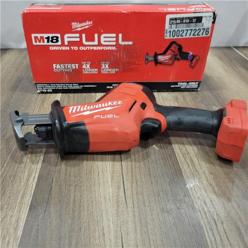 AS-IS  MILWAUKEE M18 FUEL 18V Lithium-Ion Brushless Cordless HACKZALL Reciprocating Saw (Tool-Only)