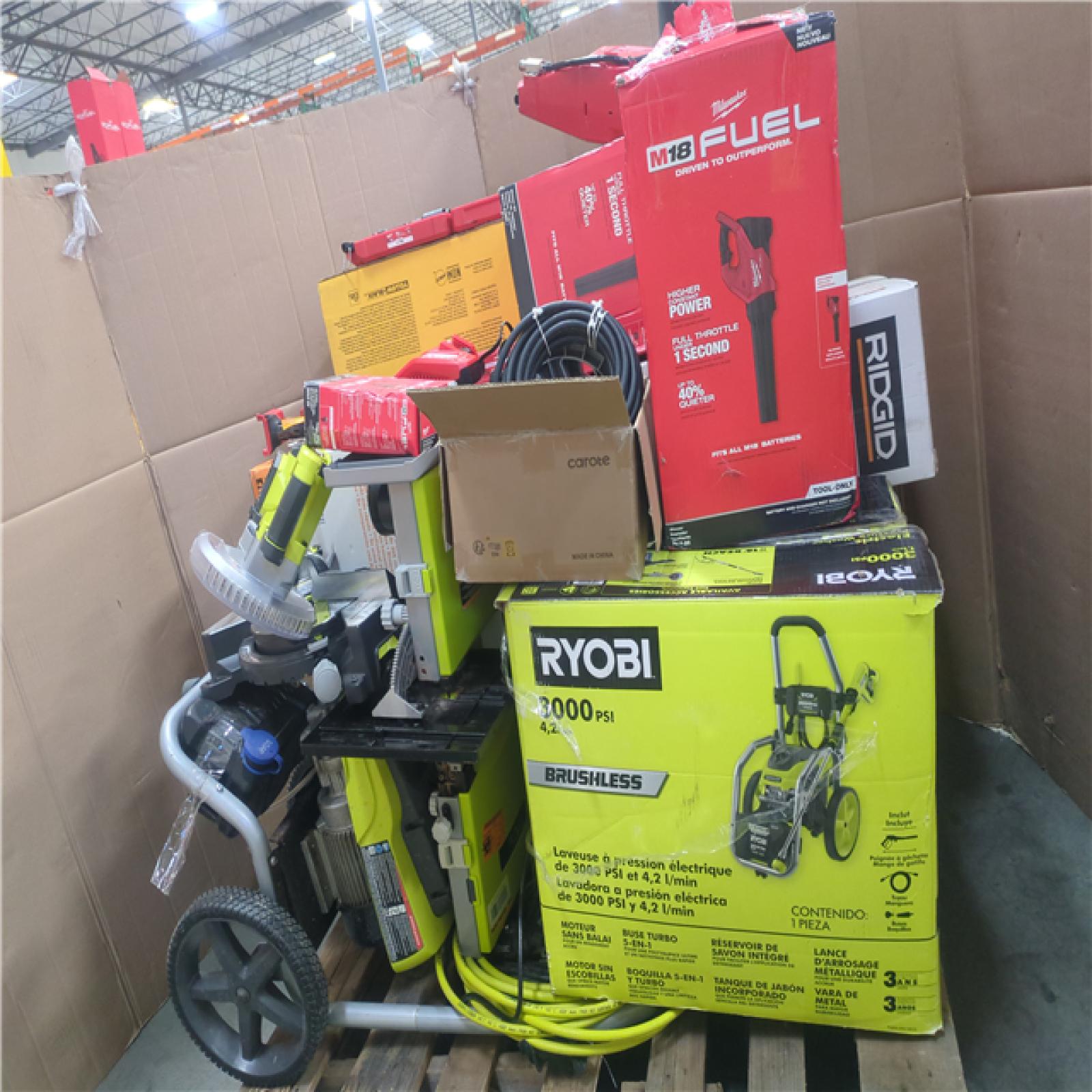 CALIFORNIA AS-IS TOOL PALLET