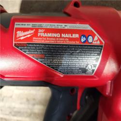 HOUSTON LOCATION - AS-IS M18 FUEL 3-1/2 in. 18-Volt 30-Degree Lithium-Ion Brushless Cordless Framing Nailer (Tool-Only)