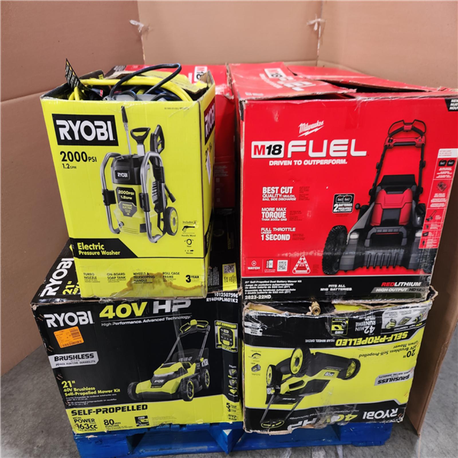CALIFORNIA AS-IS TOOL PALLET