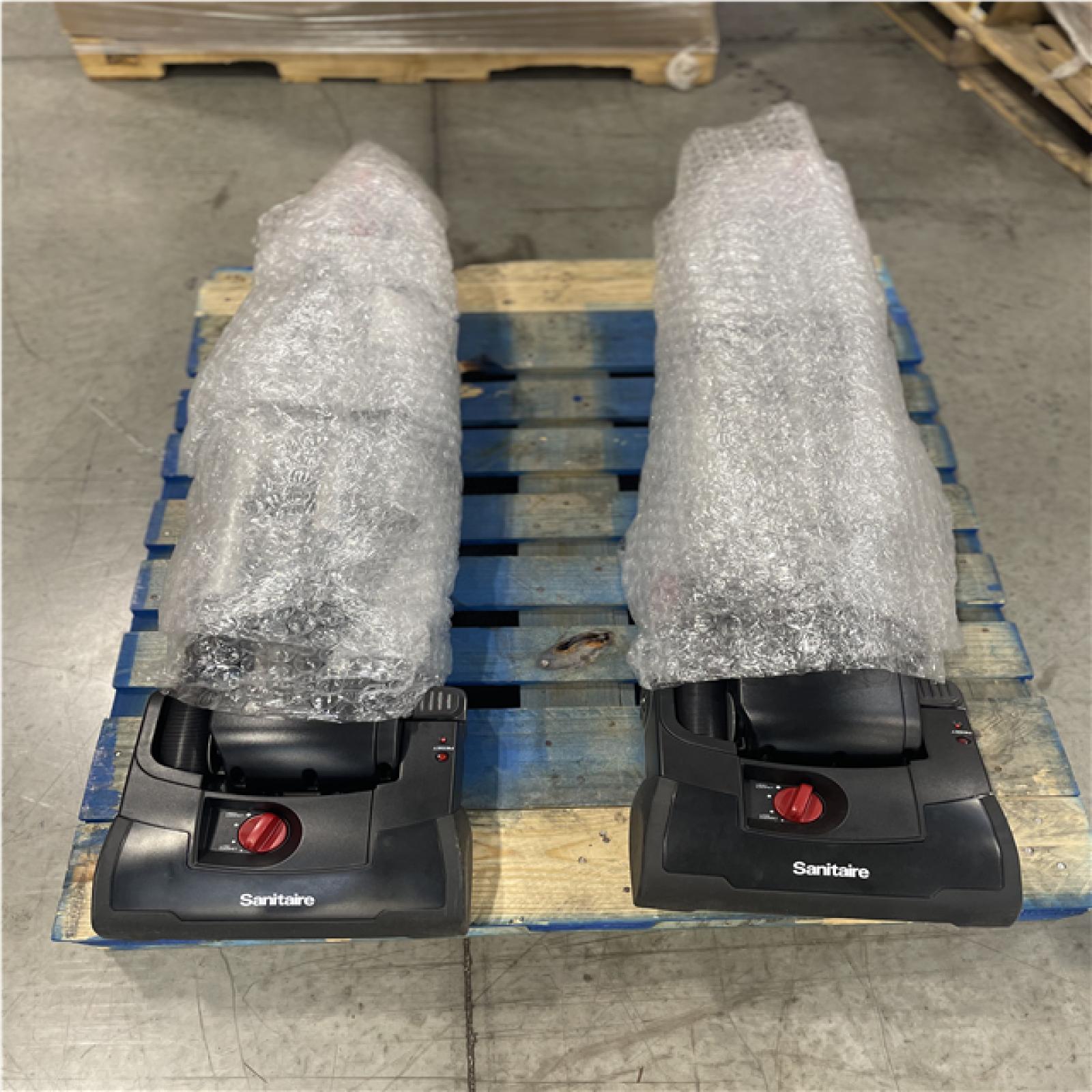 DALLAS LOCATION- SANITAIRE 13 IN. MULTI-SURFACE QuietClean® Bagged Upright Vacuum (2 UNITS)