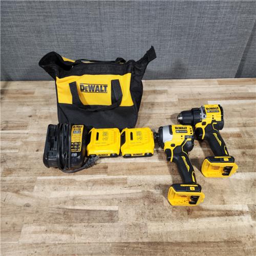 HOUSTON LOCATION - AS - IS DEWALT ATOMIC 20-Volt MAX Lithium-Ion Cordless Combo Kit
