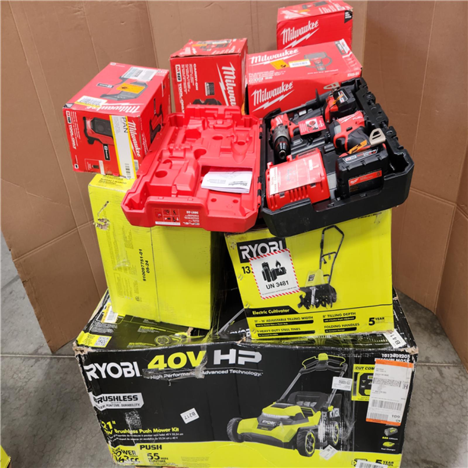 CALIFORNIA AS-IS TOOL PALLET