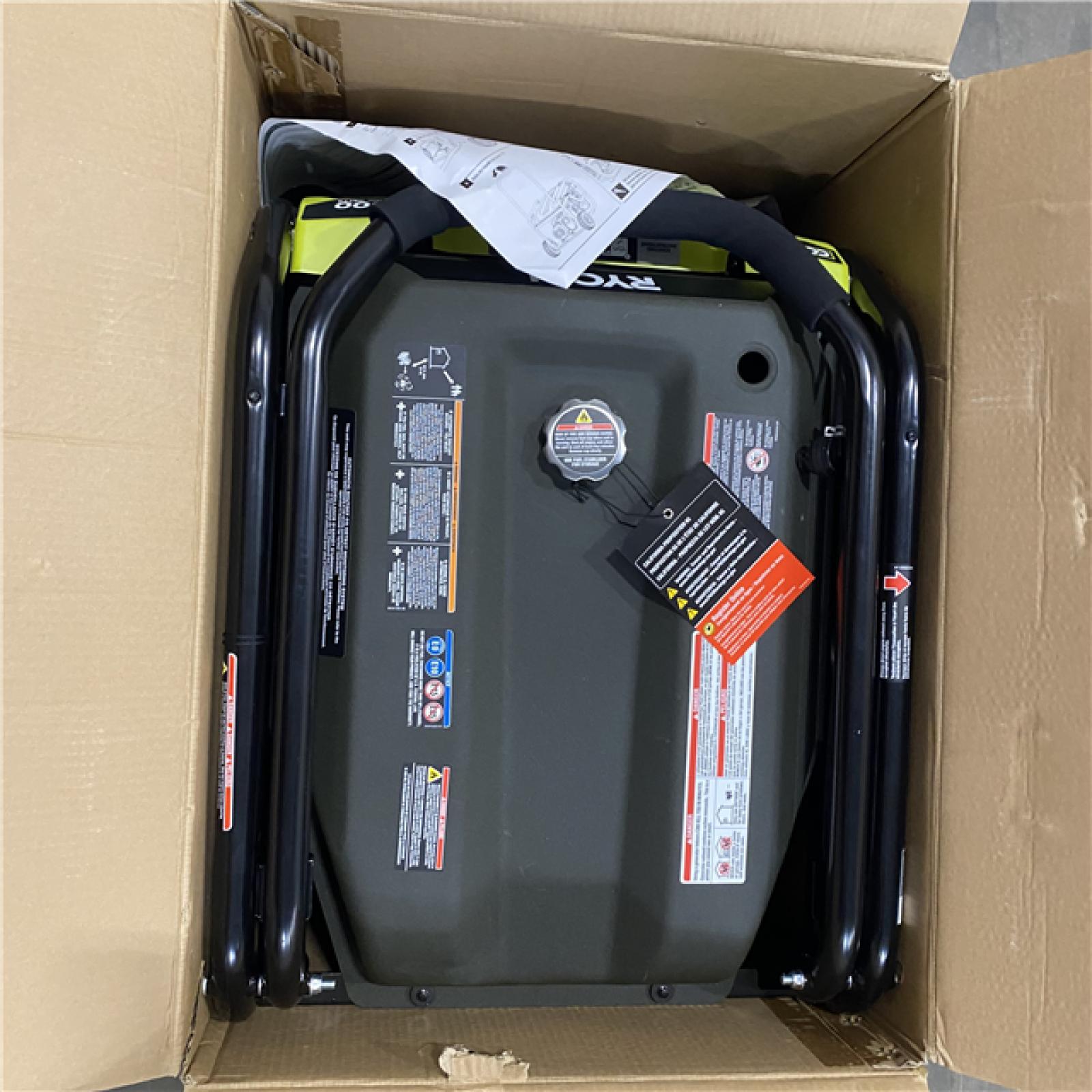 Dallas Location - As-Is RYOBI 6800-Watt Gasoline Powered Portable Generator