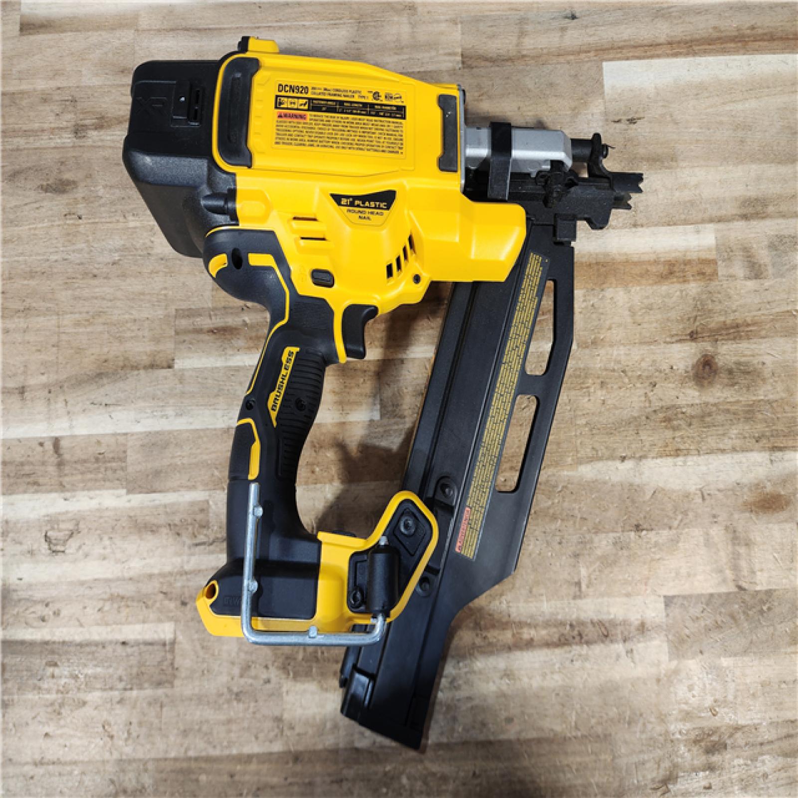 HOUSTON LOCATION - AS-IS DEWALT 20-Volt 21° Cordless Framing Nailer (Tool-Only)