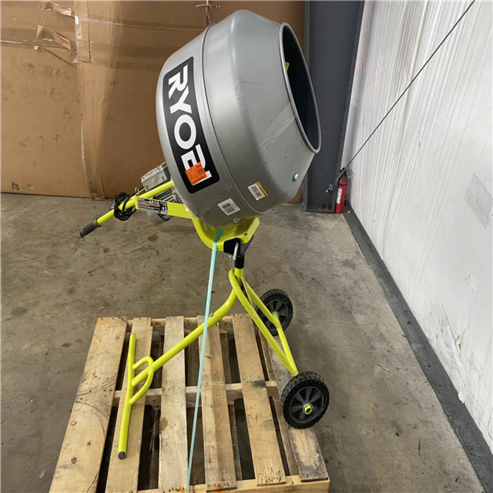 Houston Location AS IS - Ryobi Concrete mixer